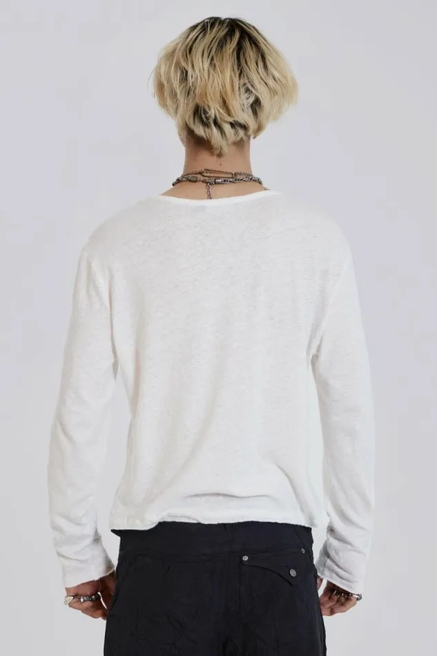 Men 034I Want To Be With You034 Tee White Jaded London TShirts