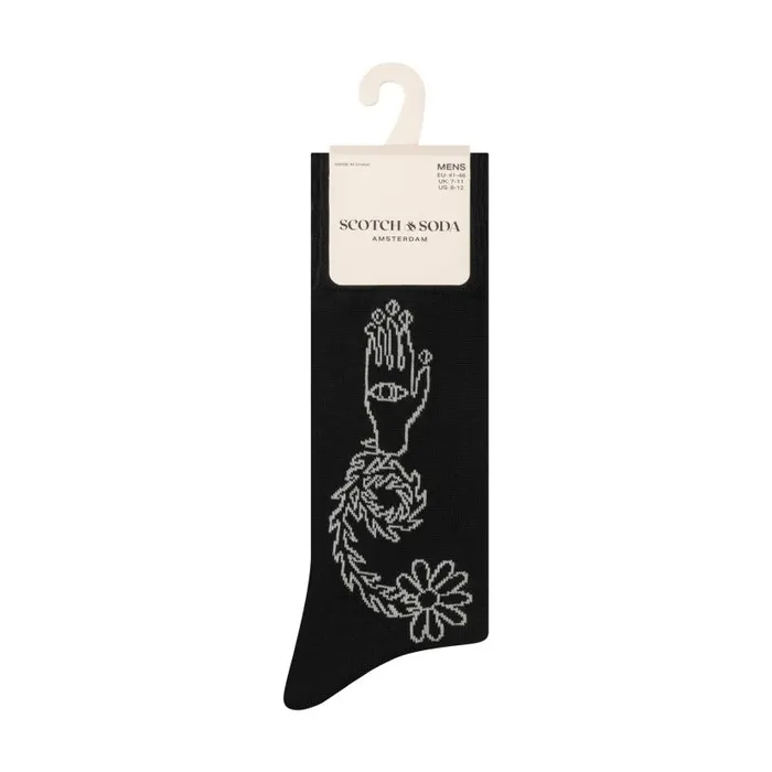 Men 3PK MENS NON TERRY DRESS CREW Black Scotch and Soda Underwear and Socks