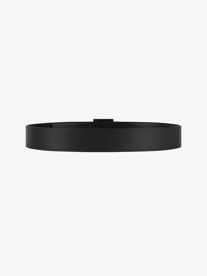 Men Belts Givenchy 4G Reversible Belt In Micro 4G Leather Black Men Belts Givenchy 4G Reversible Belt In Micro 4G Leather Black