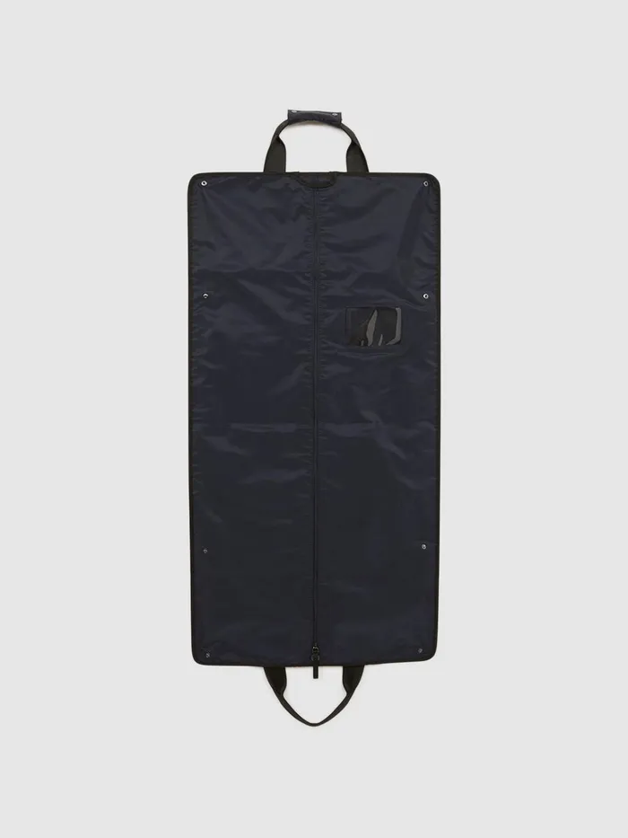 Men Callum Nylon Webbing Suit Bag Dark Navy Reiss Bags and Wallets