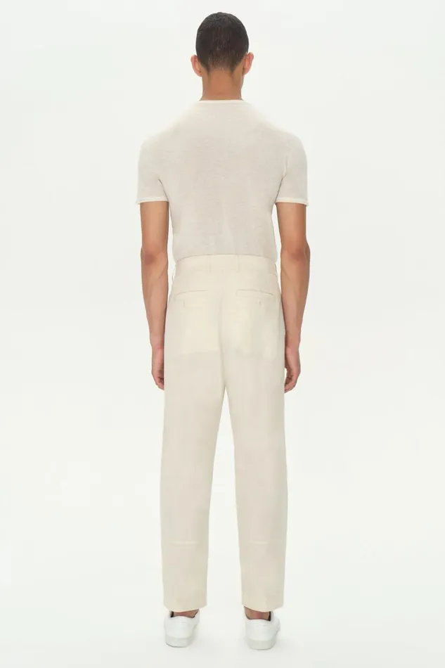 Men Cashmere Crewneck Milk Jonathan Simkhai Tops and TShirts
