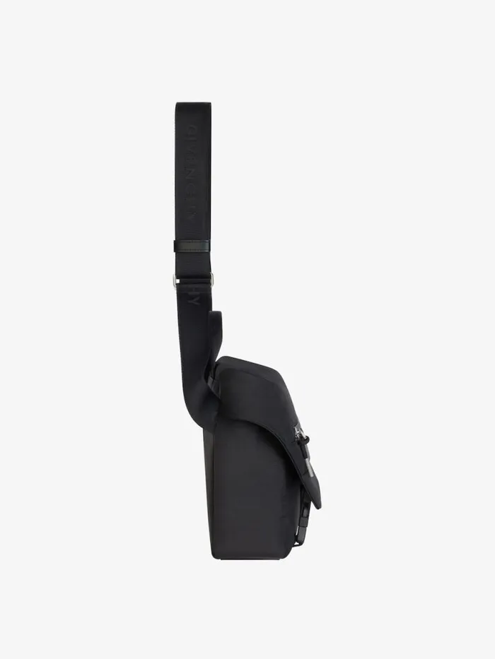 Men Crossbody Bags Givenchy GTrek Messenger Bag In Nylon Black Men Crossbody Bags Givenchy GTrek Messenger Bag In Nylon Black