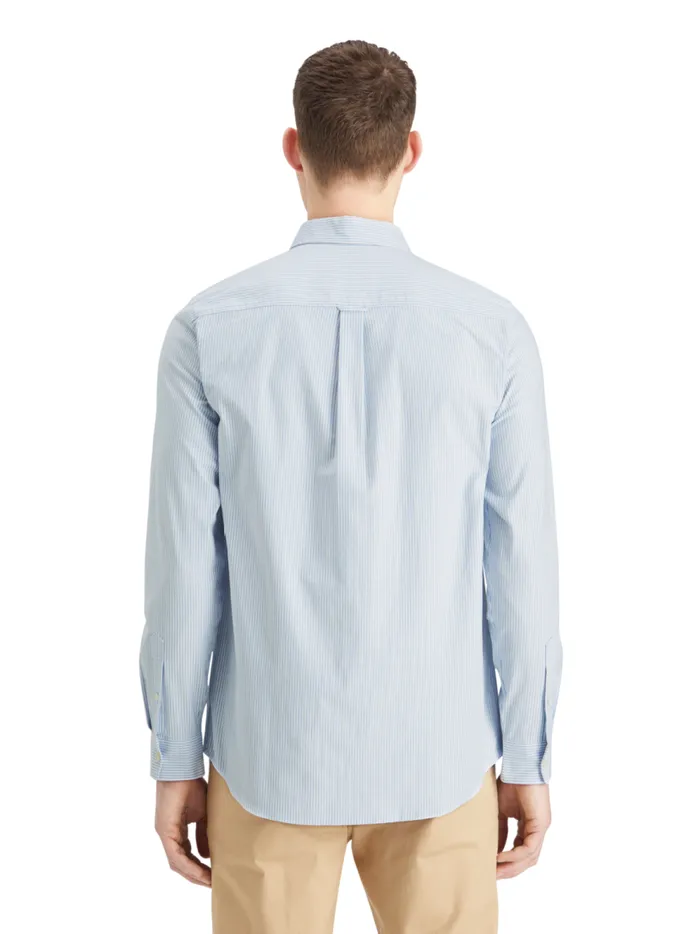 Men Essential 8211 OXFORD STRIPE Blue Stripe Scotch and Soda Essentials