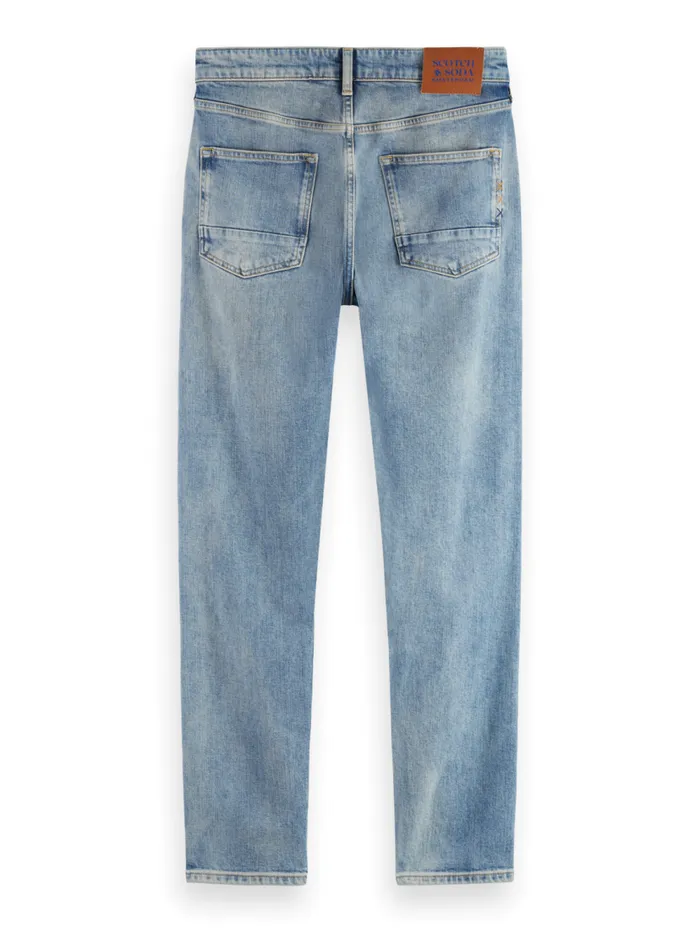 Men Essential RALSTON IN ORGANIC COTTON AQUA BLUE Aqua Blue Scotch and Soda Essentials