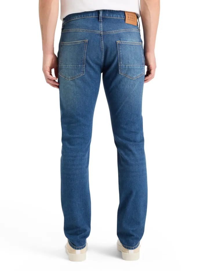 Men Essential RALSTON SLIM JEANS CLASSIC BLUE Classic Blue Scotch and Soda Essentials Men Essential RALSTON SLIM JEANS CLASSIC BLUE Classic Blue Scotch and Soda Essentials