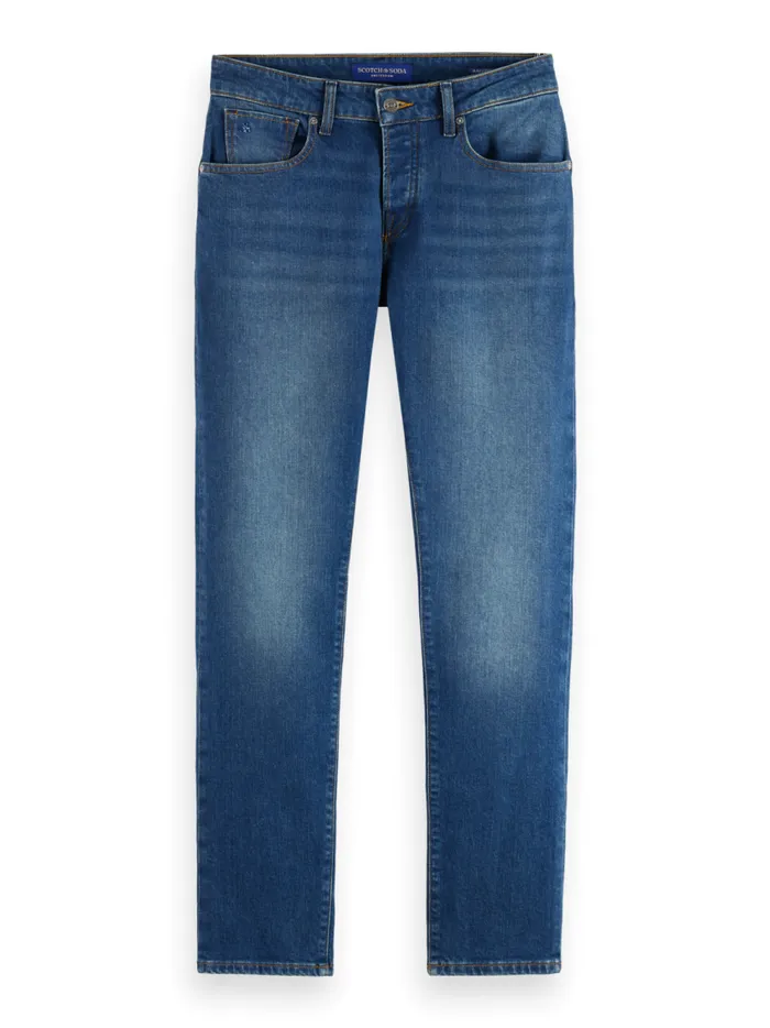 Men Essential RALSTON SLIM JEANS CLASSIC BLUE Classic Blue Scotch and Soda Essentials Men Essential RALSTON SLIM JEANS CLASSIC BLUE Classic Blue Scotch and Soda Essentials