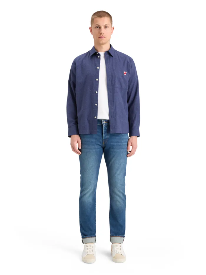 Men Essential RALSTON SLIM JEANS CLASSIC BLUE Classic Blue Scotch and Soda Essentials Men Essential RALSTON SLIM JEANS CLASSIC BLUE Classic Blue Scotch and Soda Essentials