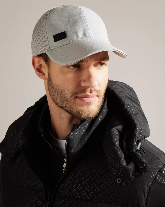 Men ETHANNS 8211 Mesh Baseball Cap Grey Ted Baker Hats and Caps Men ETHANNS 8211 Mesh Baseball Cap Grey Ted Baker Hats and Caps