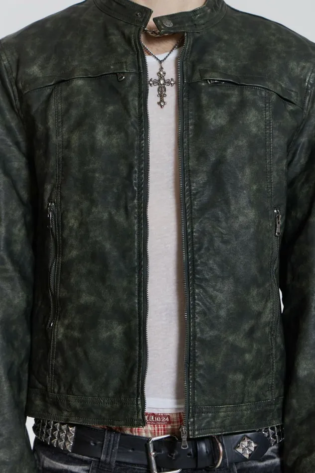 Men Graphite Jacket Grey Jaded London Men Graphite Jacket Grey Jaded London