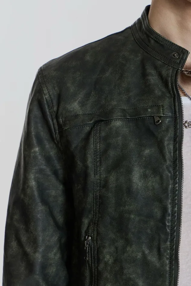 Men Graphite Jacket Grey Jaded London Men Graphite Jacket Grey Jaded London
