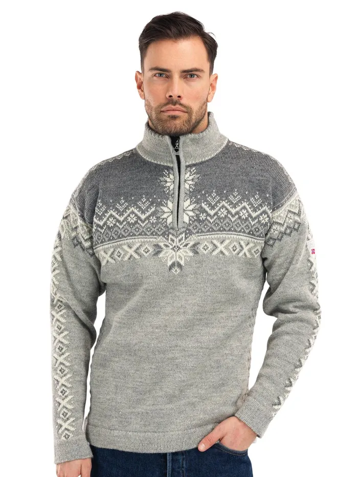 Men Halfzip Dale Of Norway 140th Anniversary Sweater 8211 Norwegian Wool