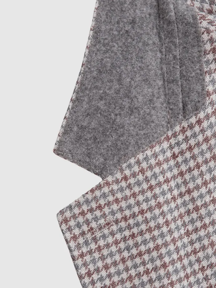 Men Huntington Single Breasted CottonLinen Blazer Stone Reiss Suits and Tailoring