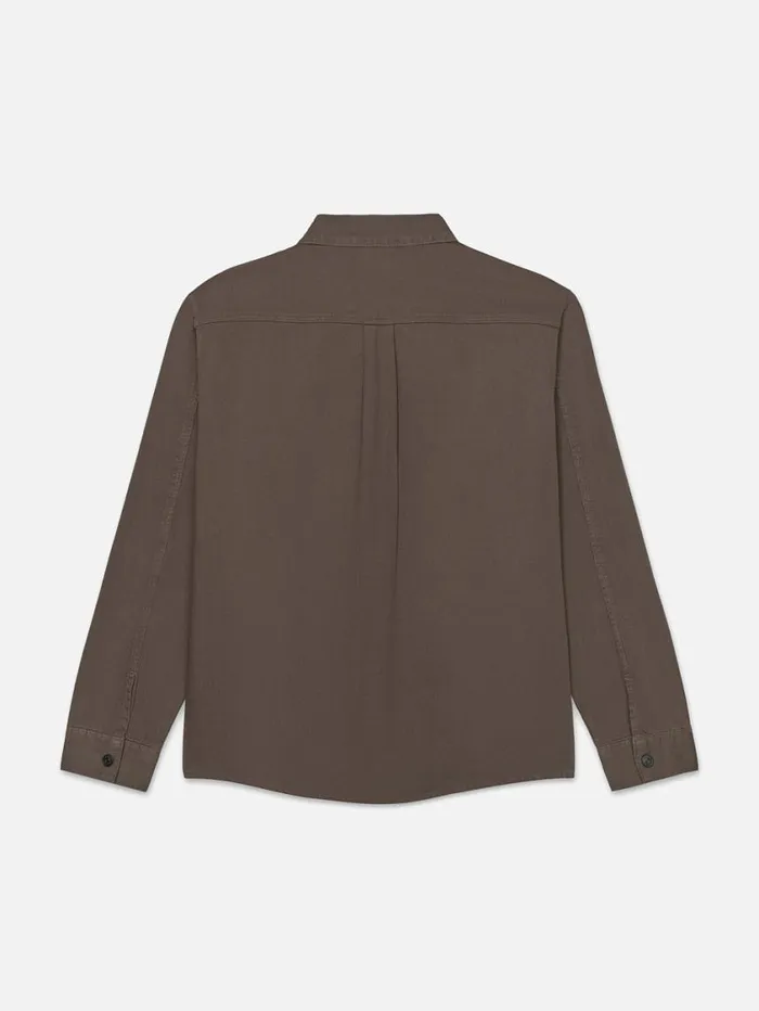 Men Jackets and Shirts FRAME Fashion Denim Shirt 8212 Dark Olive Men Jackets and Shirts FRAME Fashion Denim Shirt 8212 Dark Olive