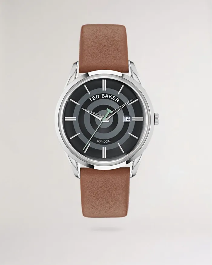 Men LEYTONL 8211 Leyton Leather Strap Watch Tan Ted Baker Watches and Jewellery Men LEYTONL 8211 Leyton Leather Strap Watch Tan Ted Baker Watches and Jewellery