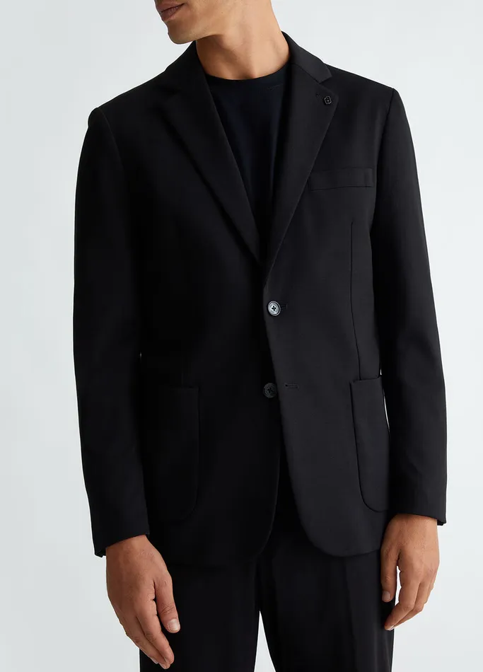 Men Liujo Jackets and Waistcoats Stylish Jacket Black