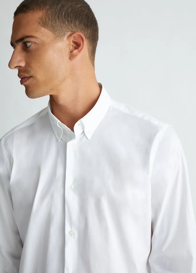 Men Liujo Shirts SlimFit Shirt White
