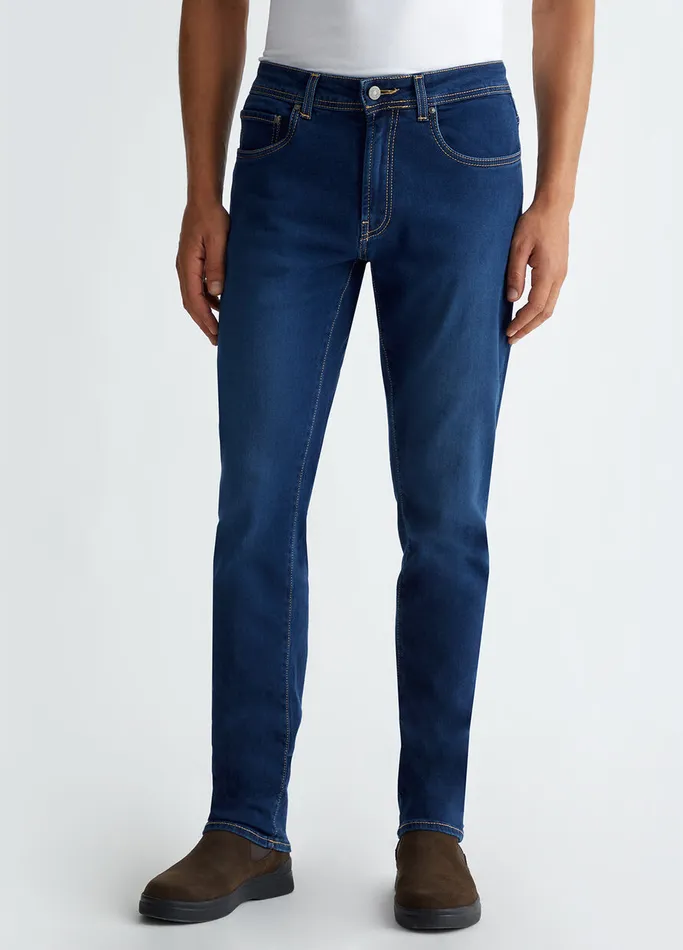 Men Liujo SlimFit Jeans Blue Denim