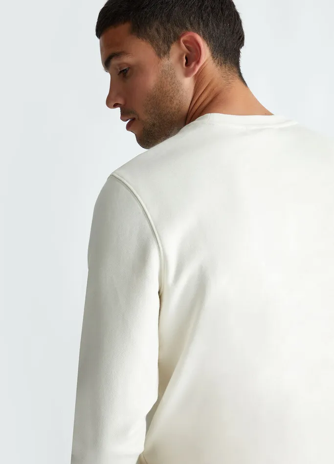 Men Liujo Sweaters Sweatshirt With Logo White
