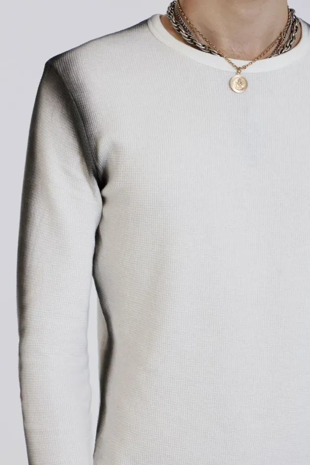 Men Lowlight Long Sleeve White Jaded London TShirts Men Lowlight Long Sleeve White Jaded London TShirts
