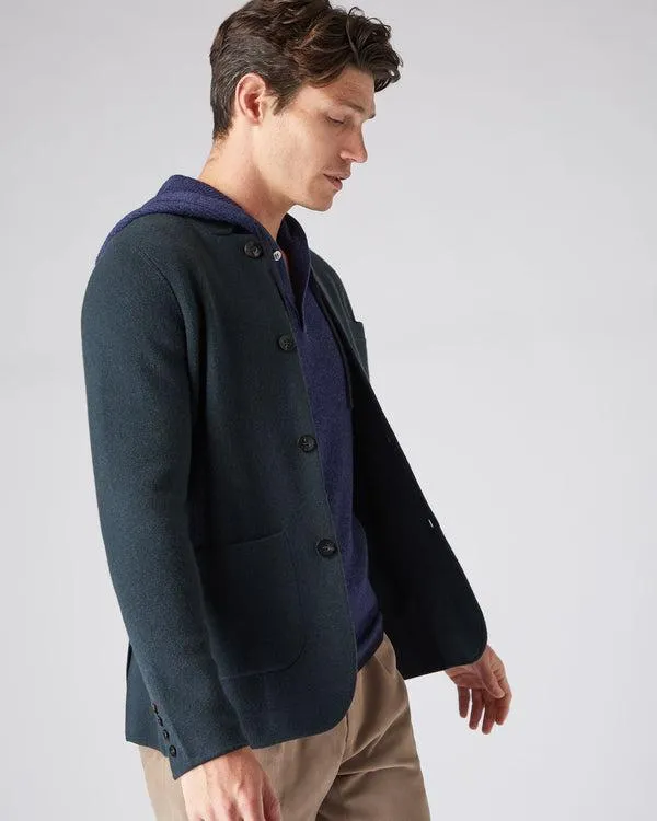 Men Men039s Milano Cashmere JacketIn Grigio Blue Grigio Blue NPeal Coats and Jackets