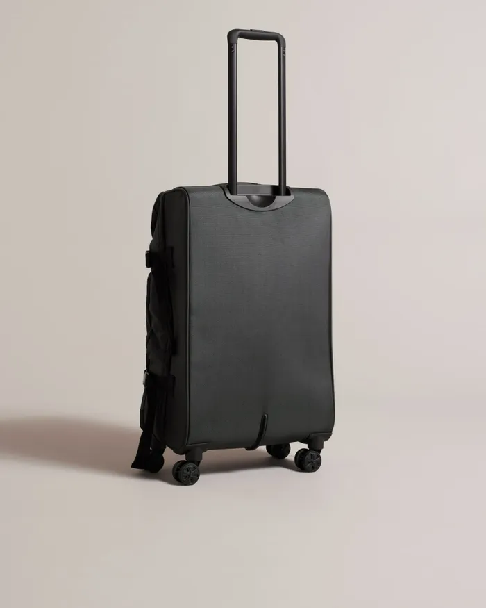 Men NORMNN 8211 Nomad Medium Four Wheel Suitcase Charcoal Ted Baker Suitcases and Travel Bags