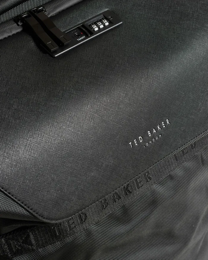 Men NORMNN 8211 Nomad Medium Four Wheel Suitcase Charcoal Ted Baker Suitcases and Travel Bags