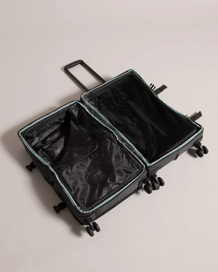 Men NORMNN 8211 Nomad Medium Four Wheel Suitcase Charcoal Ted Baker Suitcases and Travel Bags
