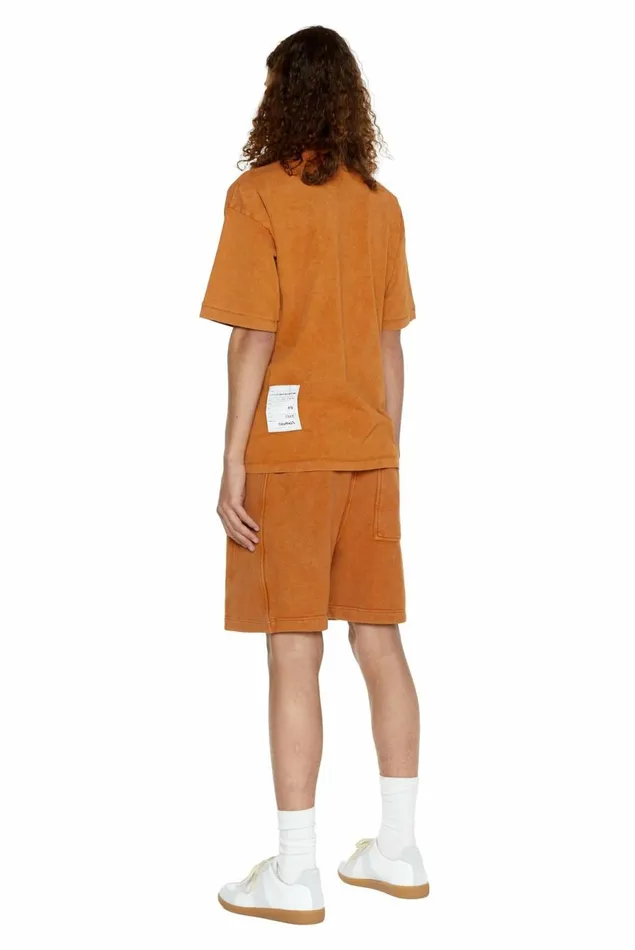 Men NTRLS Rust Orange Oversized Tshirt Rust Orange Jaded London TShirts