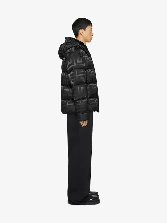 Men Outerwear and Blousons Givenchy 4G Puffer Jacket Black