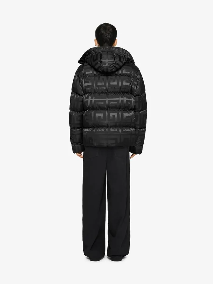 Men Outerwear and Blousons Givenchy 4G Puffer Jacket Black