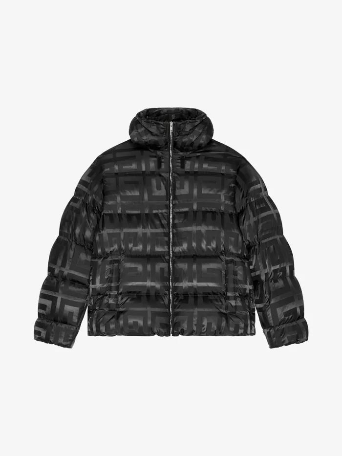 Men Outerwear and Blousons Givenchy 4G Puffer Jacket Black