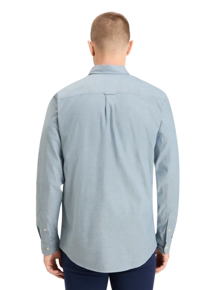 Men OXFORD SOLID Rich Mahogany Scotch and Soda Shirts