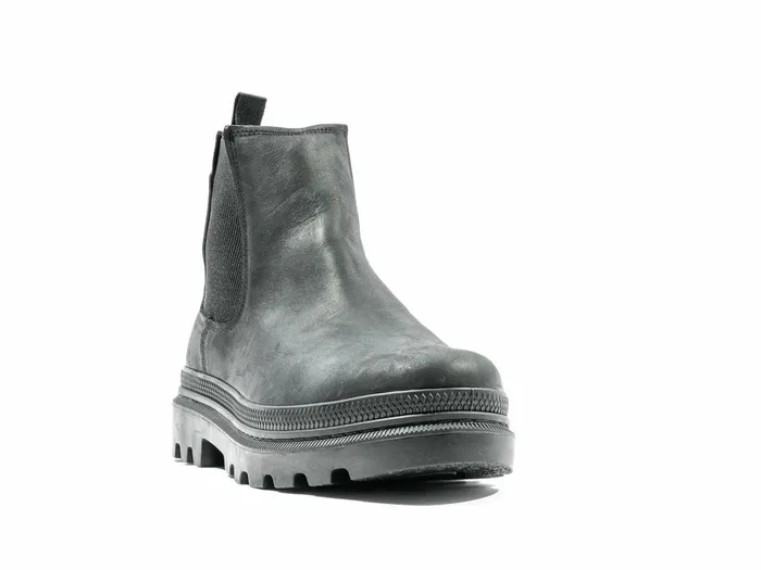 Men Palladium Boots Pallatrooper Chelsea Blackblack