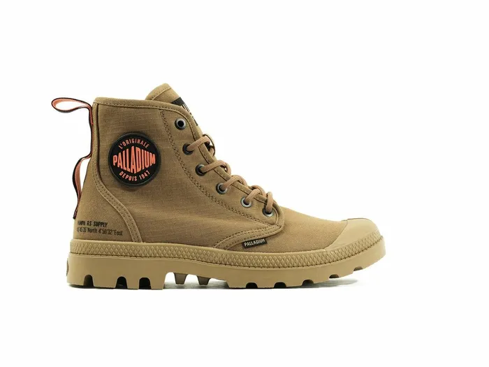 Men Palladium Boots Pampa Hi Supply Rs Olive