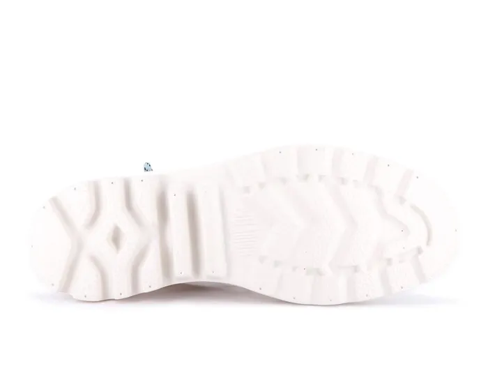 Men Palladium Boots Pampa Lite Lace It Star White