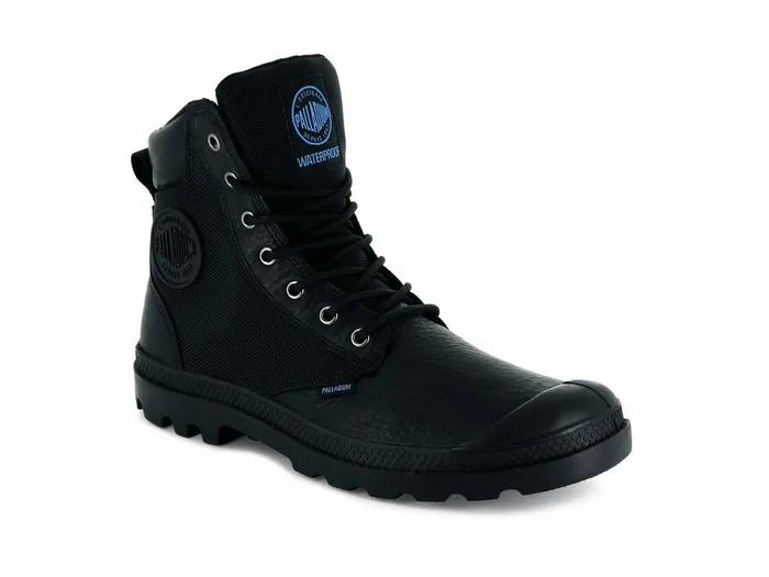 Men Palladium Boots Pampa Sport Cuff Wpn Black