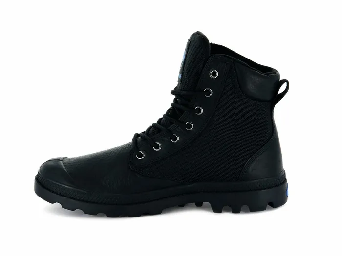 Men Palladium Boots Pampa Sport Cuff Wpn Black