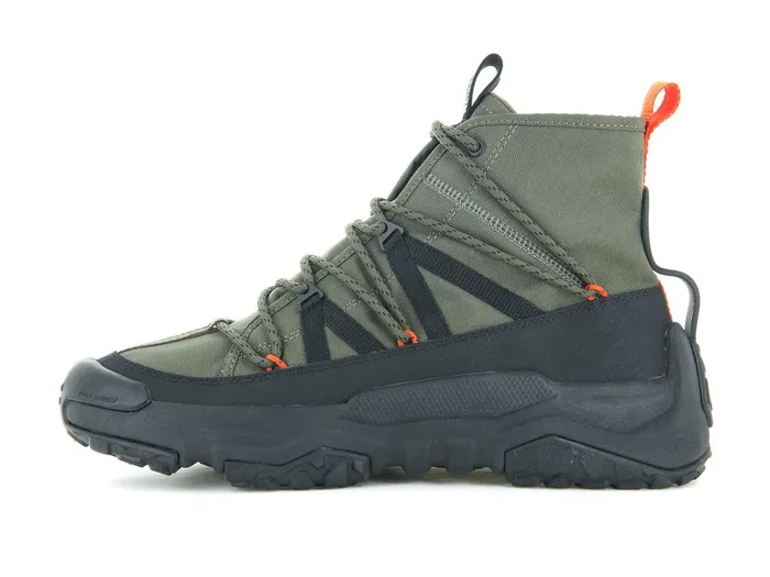 Men Palladium Sneakers OffGrid Cross Wp Olive Night