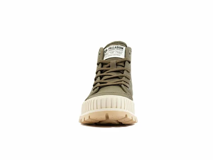 Men Palladium Sneakers Pallashock Organic 2 Olive Night