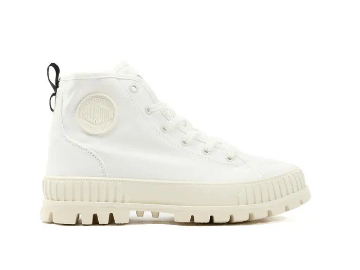 Men Palladium Sneakers Pallashock Organic 2 Star White