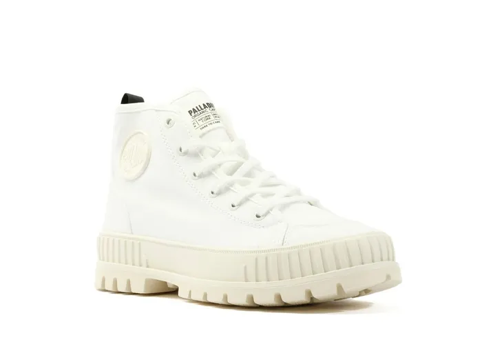 Men Palladium Sneakers Pallashock Organic 2 Star White