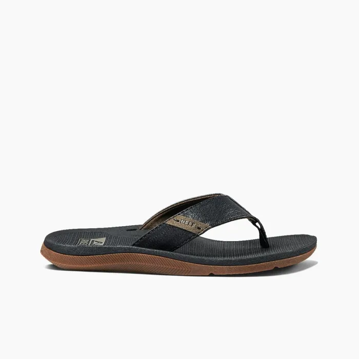 Men Reef Flip Flops Santa Ana Black