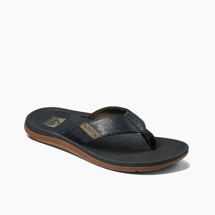 Men Reef Flip Flops Santa Ana Black