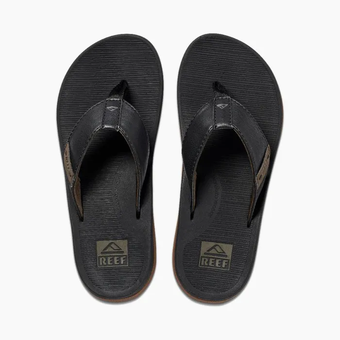 Men Reef Flip Flops Santa Ana Black