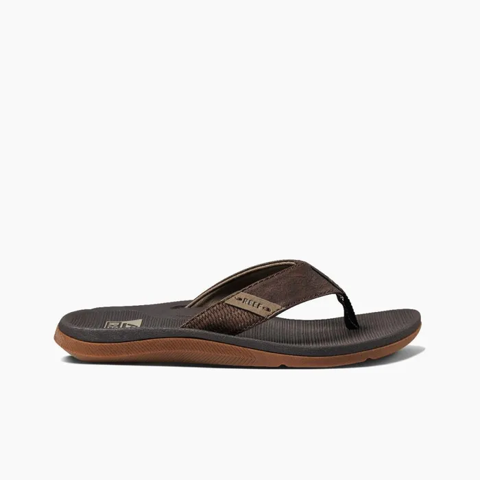 Men Reef Flip Flops Santa Ana Brown