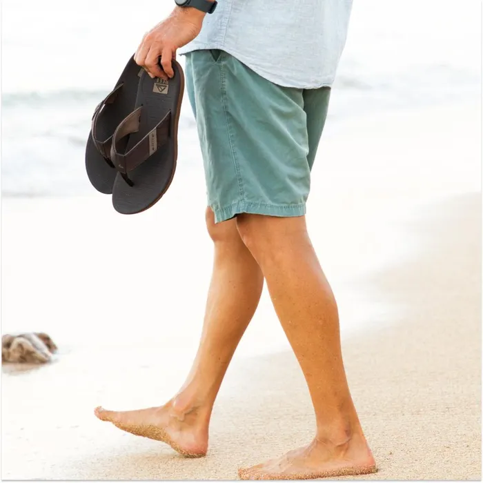 Men Reef Flip Flops Santa Ana Brown