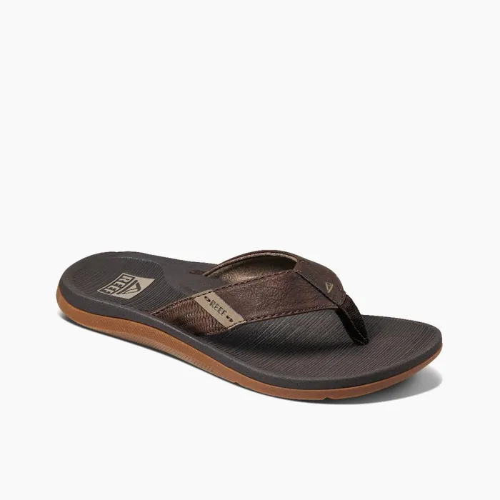 Men Reef Flip Flops Santa Ana Brown