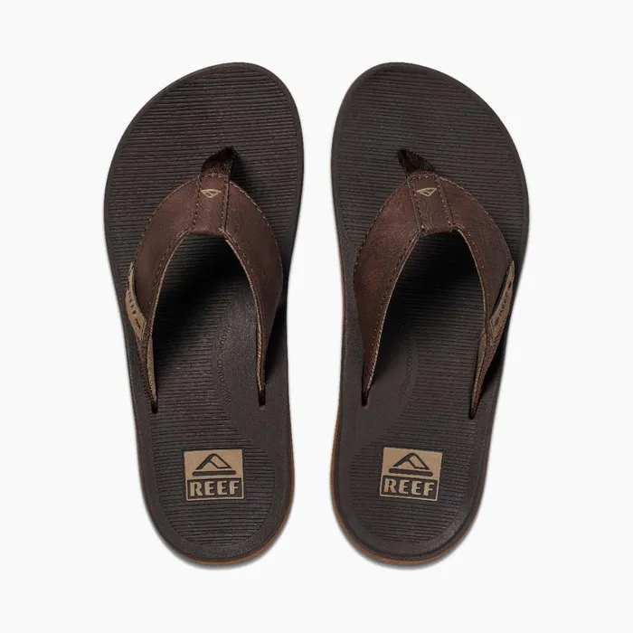 Men Reef Flip Flops Santa Ana Brown