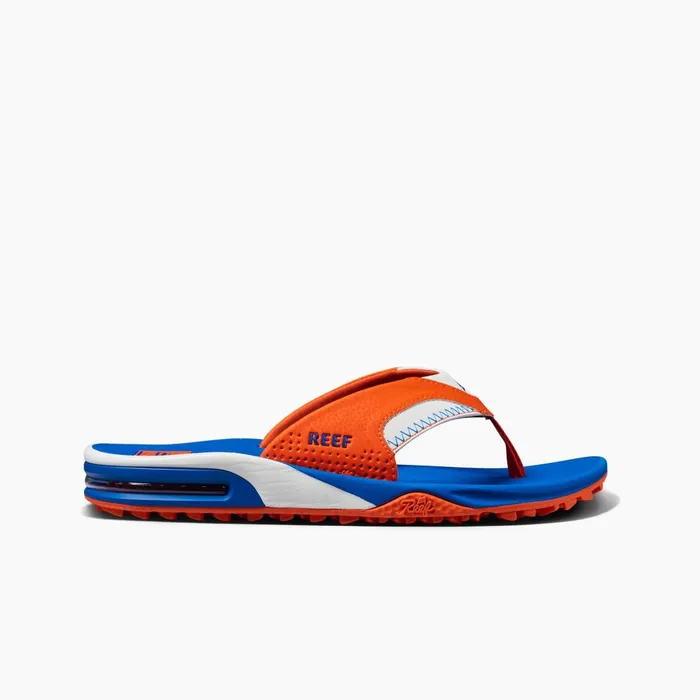 Men Reef Sandals Fanning Pregame Orangeblue