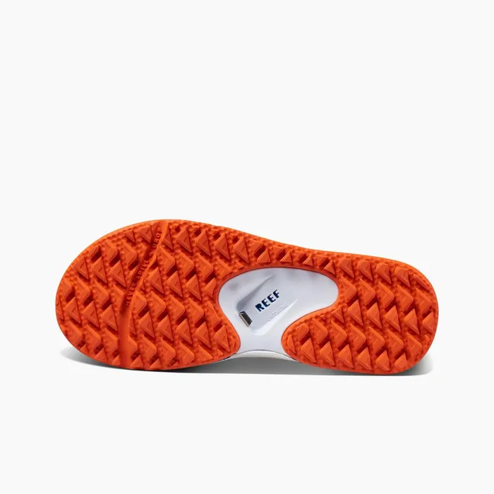 Men Reef Sandals Fanning Pregame Orangeblue